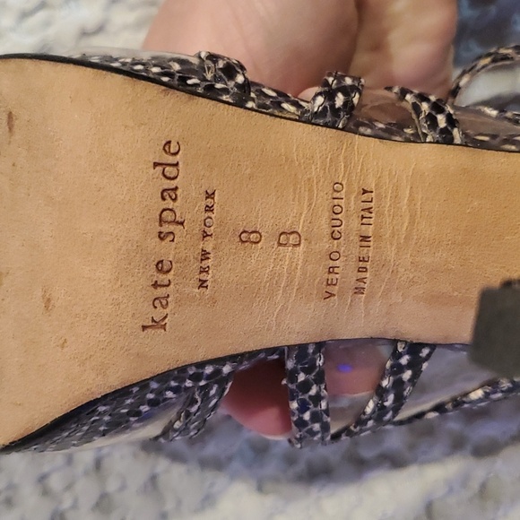 KATE SPADE NEW YORK Riley Mini Polka Dot Sandals 8 M (#6) - Picture 6 of 12